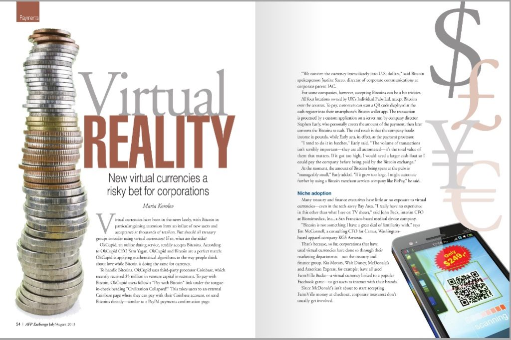 Virtual Realty AFP Exchange July 2013