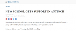 New School Gets Support In Antioch