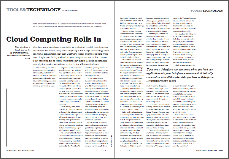 Cloud Computing Rolls In