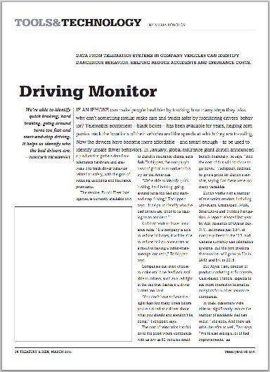 Driving Monitor