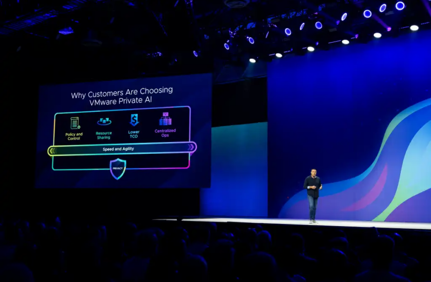 Broadcom’s vision for VMware highlights private clouds, private AI